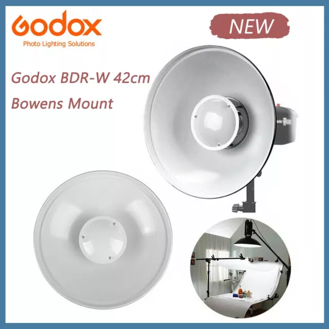 Godox BDR-W 42cm Beauty Dish with Soft Light Cloth Bowens Mount For Studio Light