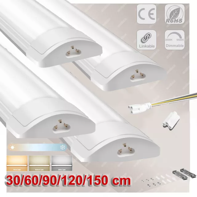 Lampada da vasca LED lampada da soffitto lampada per ambienti umidi 30/60/90/120/150 officina tubo