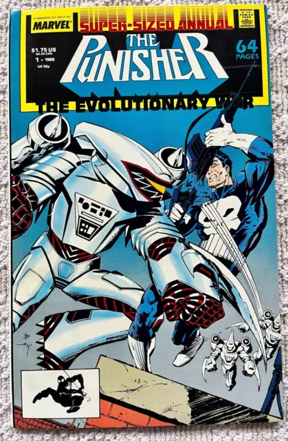 The Punisher Annual #1 Marvel Comics NM 1988 The Evolutionary War Super-Sized