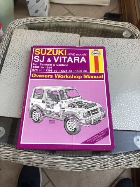 Suzuki SJ410/SJ413 and Vitara (82 - 94) Haynes Workshop Manual