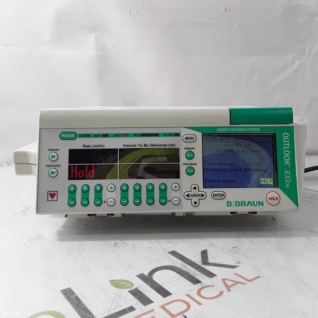 B. Braun Medical Inc. Outlook 300ES Infusion Pump