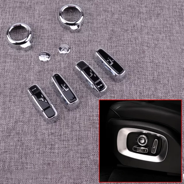 Seat Adjustment Switch Button Cover Trim Fit for Land Rover Range Rover 2016-20