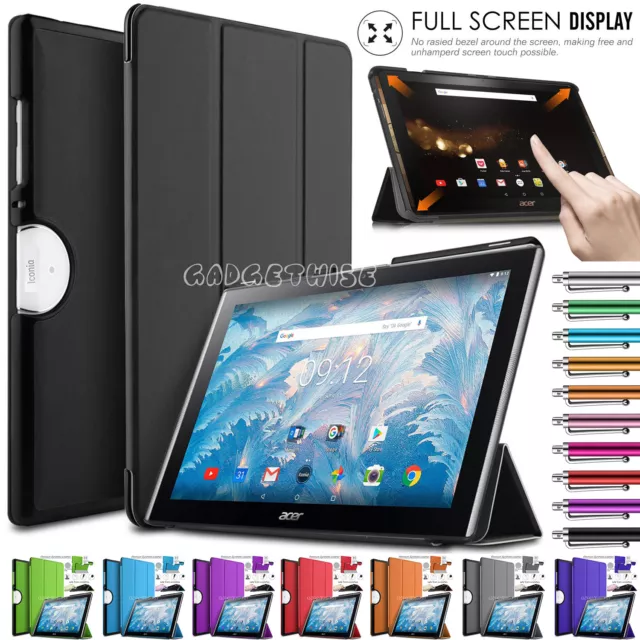 New Flip Leather Stand Magnetic Smart Case cover For Acer Iconia One 10 B3-A40