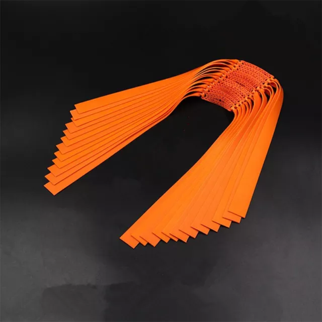 Thickened Elastic Flat Leather Rubber Band For Hunting Slingshot Rebound