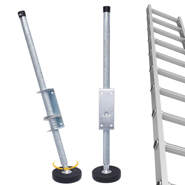 PAIR LADDER LEVELER for Extension Ladders Stabilizer Leg Leveling Tool