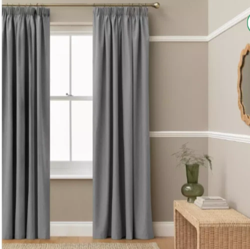 GAIFNAG Voilage Rideau - Rideau Blanc 220 X 240 Cm Isolation Lumiere Anti UV Decoration Draperies à Oeillets, Rideaux Rideau Anti Mouche Pour Porte Fenetre Dressing Salon, Noir