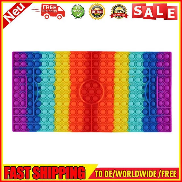 LYEAA Silikon-Fußball-Schachbrett, Schachbrett, sensorisches Fidget-Spielzeug, P