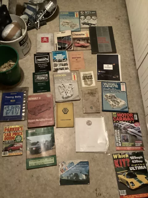 Vintage Cars Books. Haynes Manuals . Huge Collection. This is Part 2