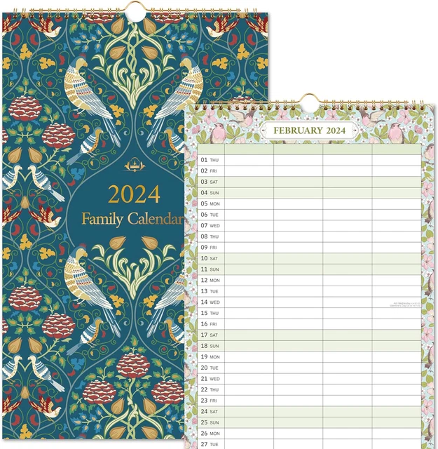 CALENDAR 2024 UK Family Calendar 2024, Wall Calendar 2024 from Jan