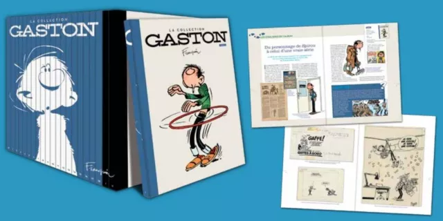 Intégrale Gaston Lagaffe, Idée noires, Modeste et pompon de Franquin Neuf Hachet