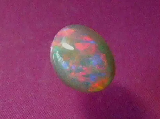 Gorgeous  Cute Colour Pattern Natural  Solid Crystal Opal 0.43 carat .