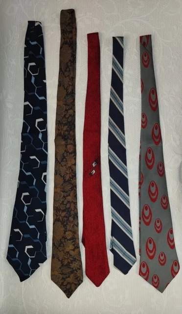 Lot de 2 cravates en satin - Bleu/marron - HOMME | H&M FR