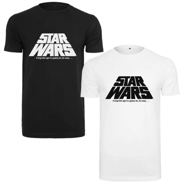 Merchcode Star Wars Original Logo T-Shirt Haut Film Classique Univers