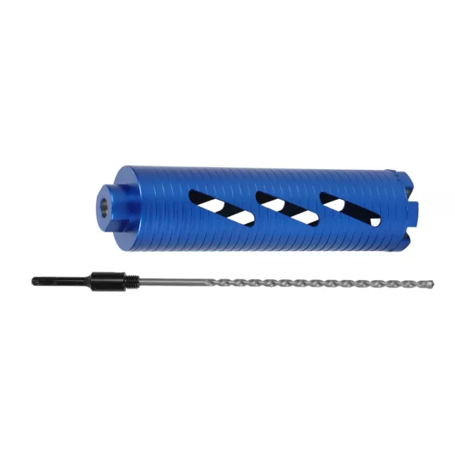 Drill Bit 3in 5/8‑11 Wet Coring Bit W/ Positioning Drill NDE