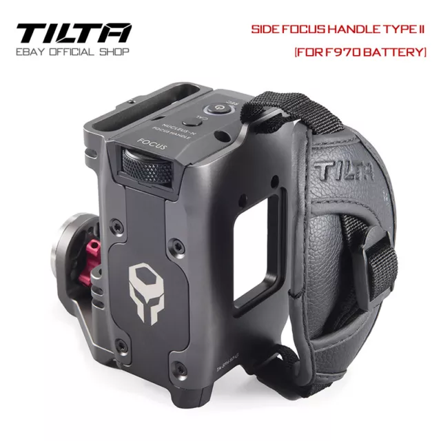 Tilta Side Power Camera Handle Type II Grip Holder For DSLR ARRI Z-CAM Cage Rig