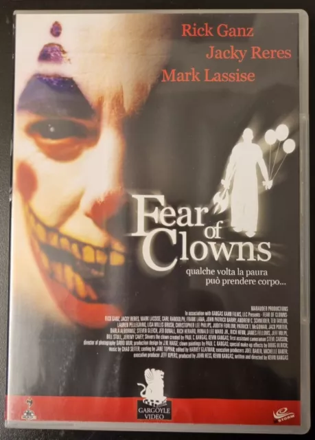 Dvd Fear Of Clowns - In Perfette Condizioni