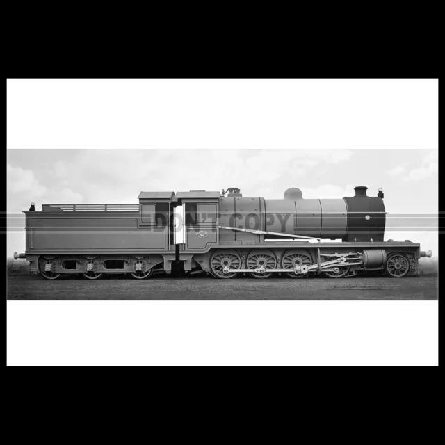 Photo T.000477 STEAM LOCOMOTIVE 92 BOMBAY BARODA CENTRAL INDIA RAILWAY TRAIN