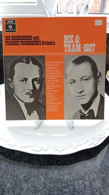 Bix & Tram 1927 12inch vinyl on the EMI label PMC 7064. Bix Beiderbecke plus