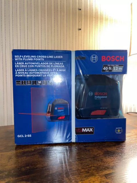 Bosch ‎GCL255 Cross-Line Laser Level - Brand New!