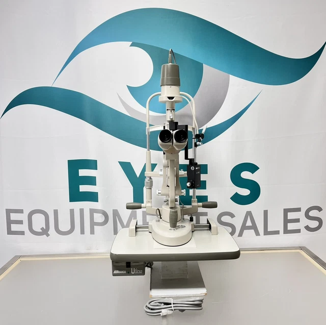 Marco G5 Ultra Zoom Slit Lamp With Haag Streit AT 900 Tonometer