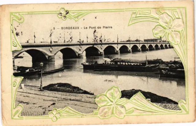 CPA BORDEAUX-Le Pont de Pierre (177146)
