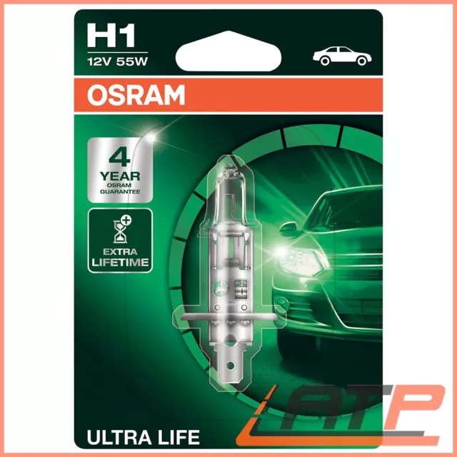AMPOULE PHARE OSRAM H1 (448) Ultra Life (x1) 3 fois plus de durée