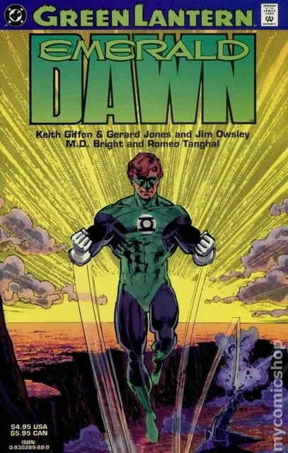 Green Lantern Emerald Dawn I TPB #1-1ST VF 1991 Stock Image
