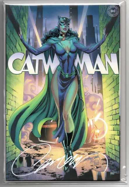 Catwoman 80th Anniversary #1 - J Scott Campbell Variant G, Signed w/COA NM