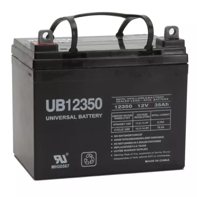 UPG UB12350ALT1481-12V 35Ah Battery For John Deere Lawn  Garden Tractor Riding M