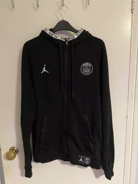 JORDAN PSG FULL Tracksuit Black and Grey Sleeve Brand New with Tags Size XL 27.00 PicClick UK