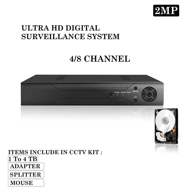 16 channel cctv recorder with sales hard drive