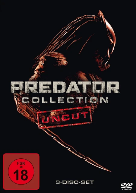 PREDATOR COLLECTION: PREDATOR / Predator 2 / Predators (3 Discs, Uncut ...