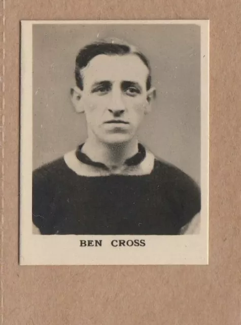 1922 DC Thomson / The Rover Footballers - Benjamin Cross, Burnley