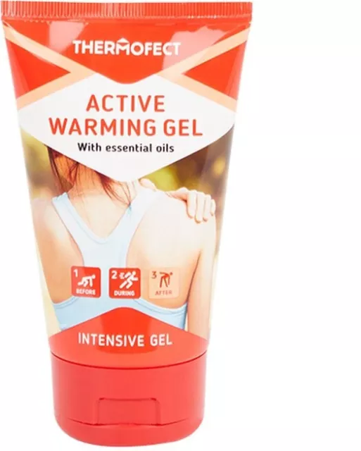 Lot de 2 gel massage muscle Active warming huiles essentielles (150ml x 2)