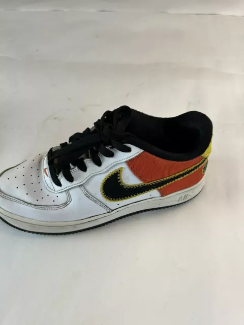 Nike Air Force 1 Low Rayguns Sneaker Shoes DD9530-100 Boys Youth Size 4Y