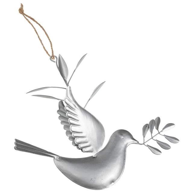 Dekorative Gefälschte Tauben Metall Vogel Wand Kunst 3d Fliegen Vögel 7