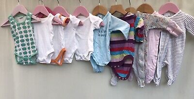 Baby Girls Bundle Of Clothes Age 0-3 Months Next Mothercare Junior J