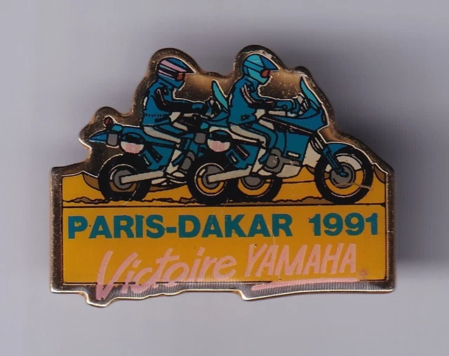 RARE PINS PIN'S .. AUTO CAR RALLYE PARIS DAKAR 4X4 TEAM ALTE MITSUBISHI 1991 ~FN