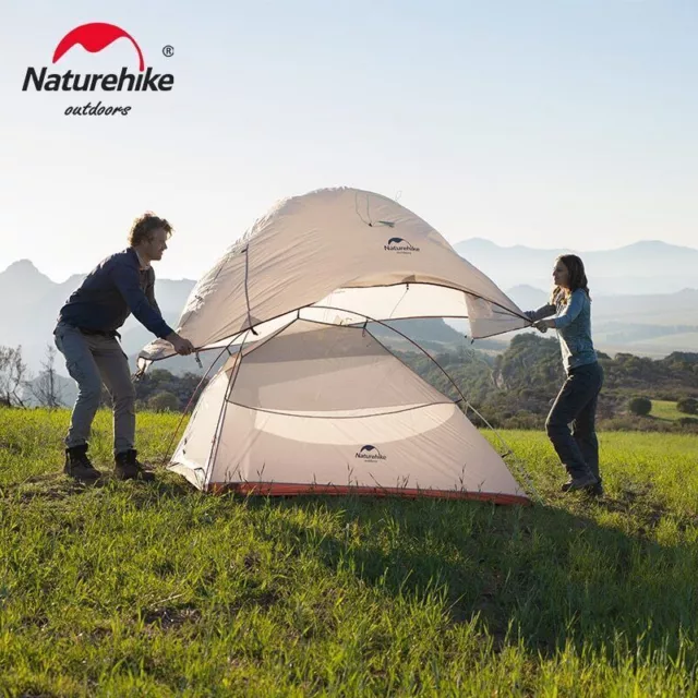 1 2 3 People Tent Ultralight Camping Tent Waterproof Outdoor Hiking Travel Tent
