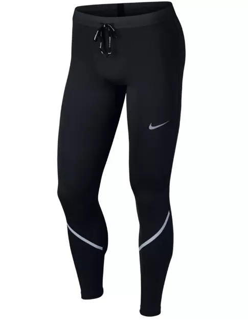Nike Mens Mobility Power Reflective Running Tights Black DB4103
