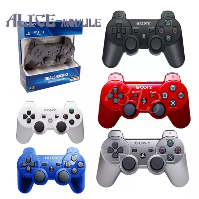 PS3 Playstation 3 Bluetooth Wireless Dualshock 3 SIXAXIS Controller for SONY B2A