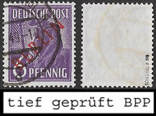 West Berlin Mi. Nr. 21 - 34 = 22 tief gepr. Schlegel BPP OO Jahrgang 1949 (312)