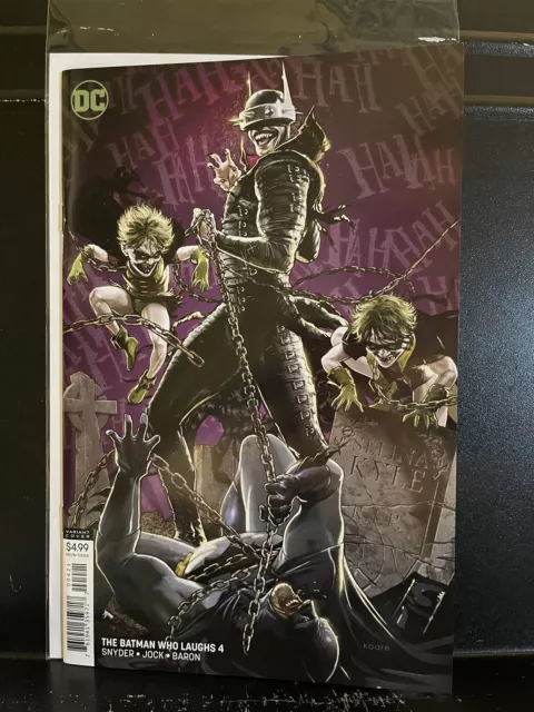 Batman Who Laughs #4 Kaare Andrews Variant (2019 DC) We Combine Shipping