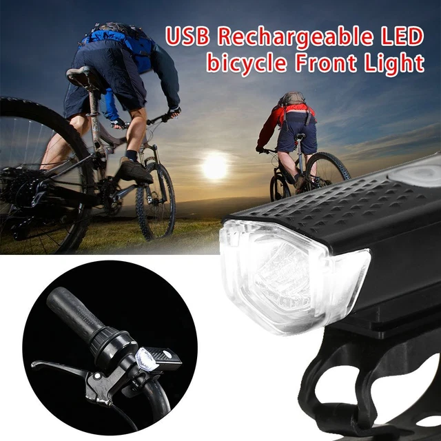 300 Lumens Feu arrière avant Lumière de vélo Accessoires de cyclisme Phare