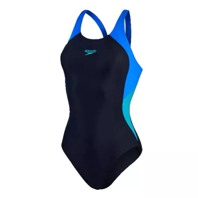 Costume Da Bagno Speedo Donna Intero 1347515489  Colourblock Splice Mare Piscina