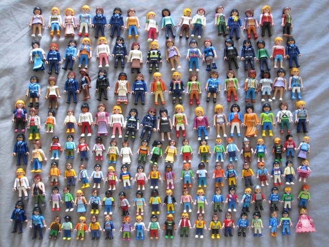 Gros Lot De Playmobil – Des Années 70 à Aujourd'hui – Adultes, Enfants Et Accessoires