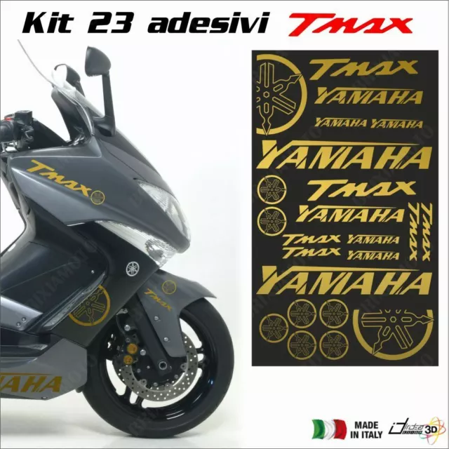Feuille Adhésifs Carénage Or S'Adapte For Yamaha Tmax 500 01-11 T-Max 530 12-18