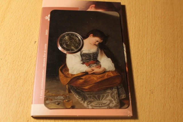 2 Euro San Marino 2021 450 Geburtstag Caravaggio