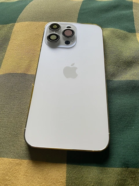 Châssis Arrière Avec Vitre Pour IPhone 12 Pro Max - Couleur Blanc, Neuf Sous Emballage