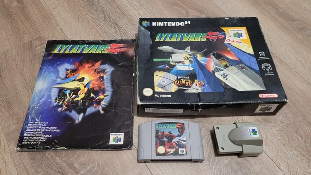 PLV Display Nintendo 64 - Mario Kart / Lylatwars - Version Française - Très Bon état